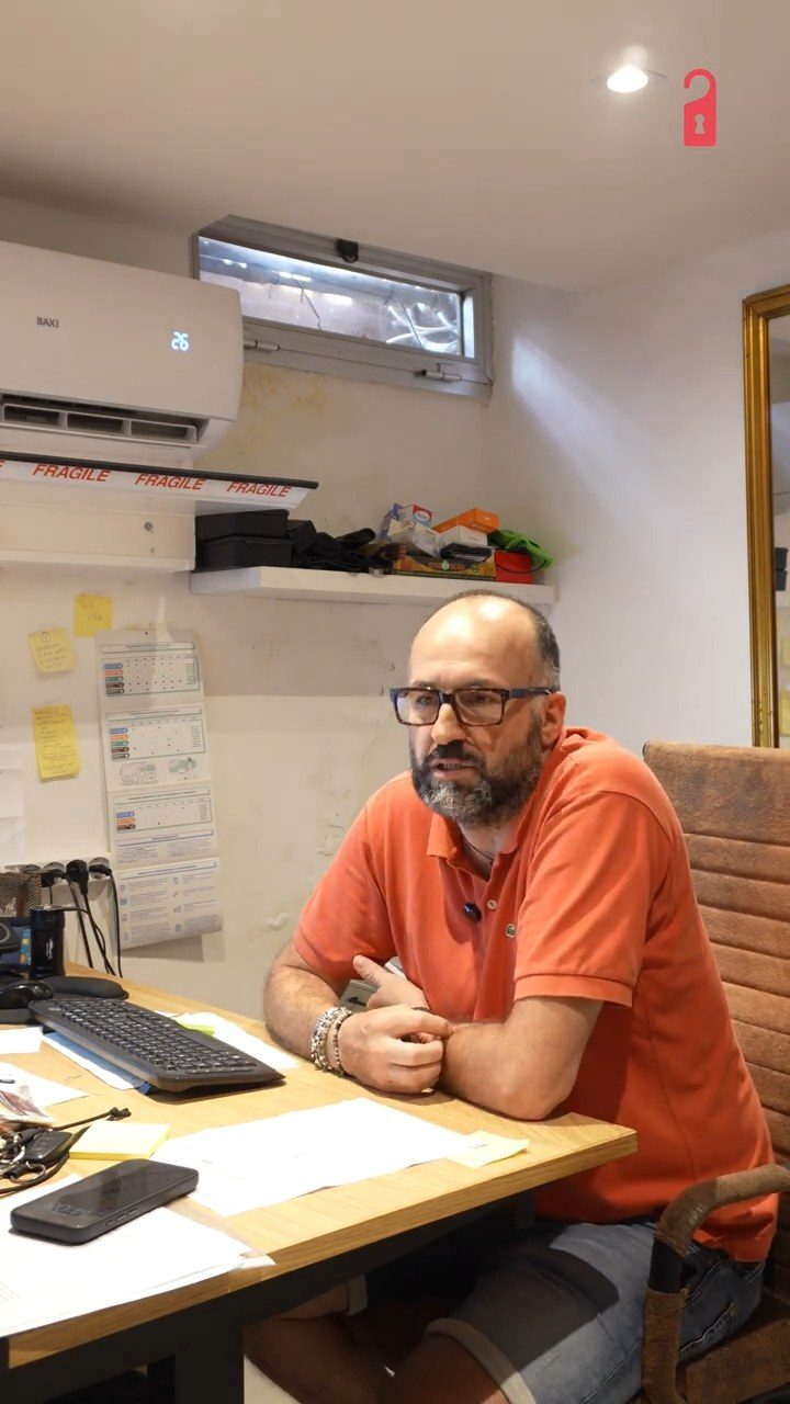 Andrea Fabbri, Hotel Minerva, nella video testimonianza