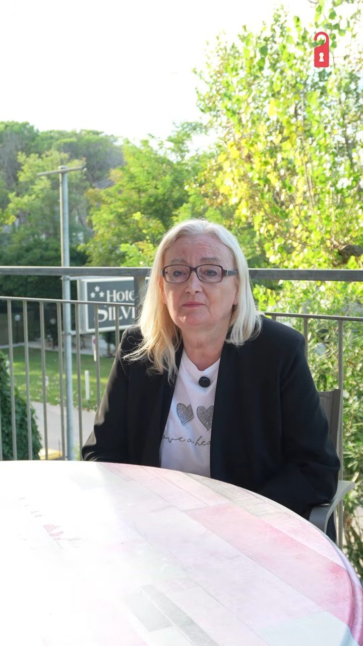Rosella Zavatta, Hotel Silver, nella video testimonianza